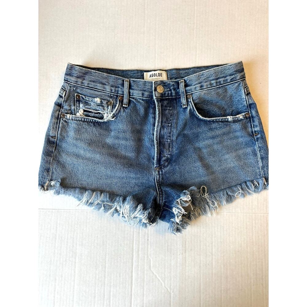 Agolde Parker Cut Off Jean Shorts - Size 27